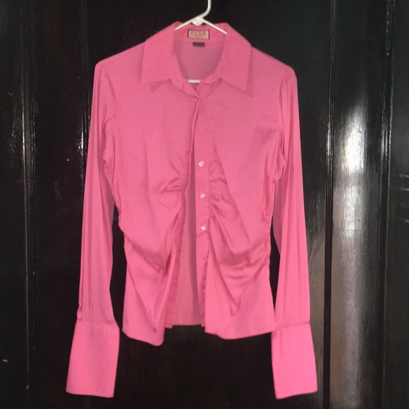 Thomas Pink Tops - Thomas Pink Size  10 Pink stretch Top EUC